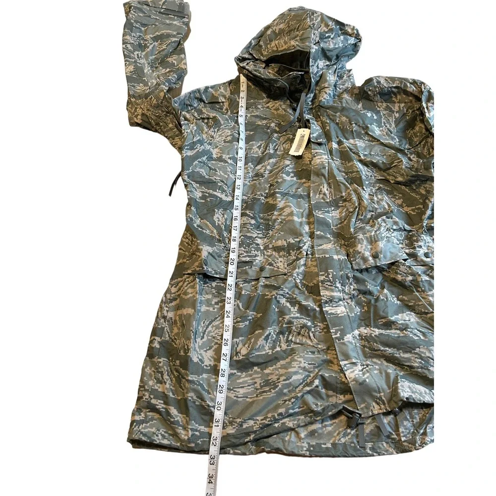 ORC Industries Parka Improved Rainsuit Jacket Men's Small Green‎ Camouflage